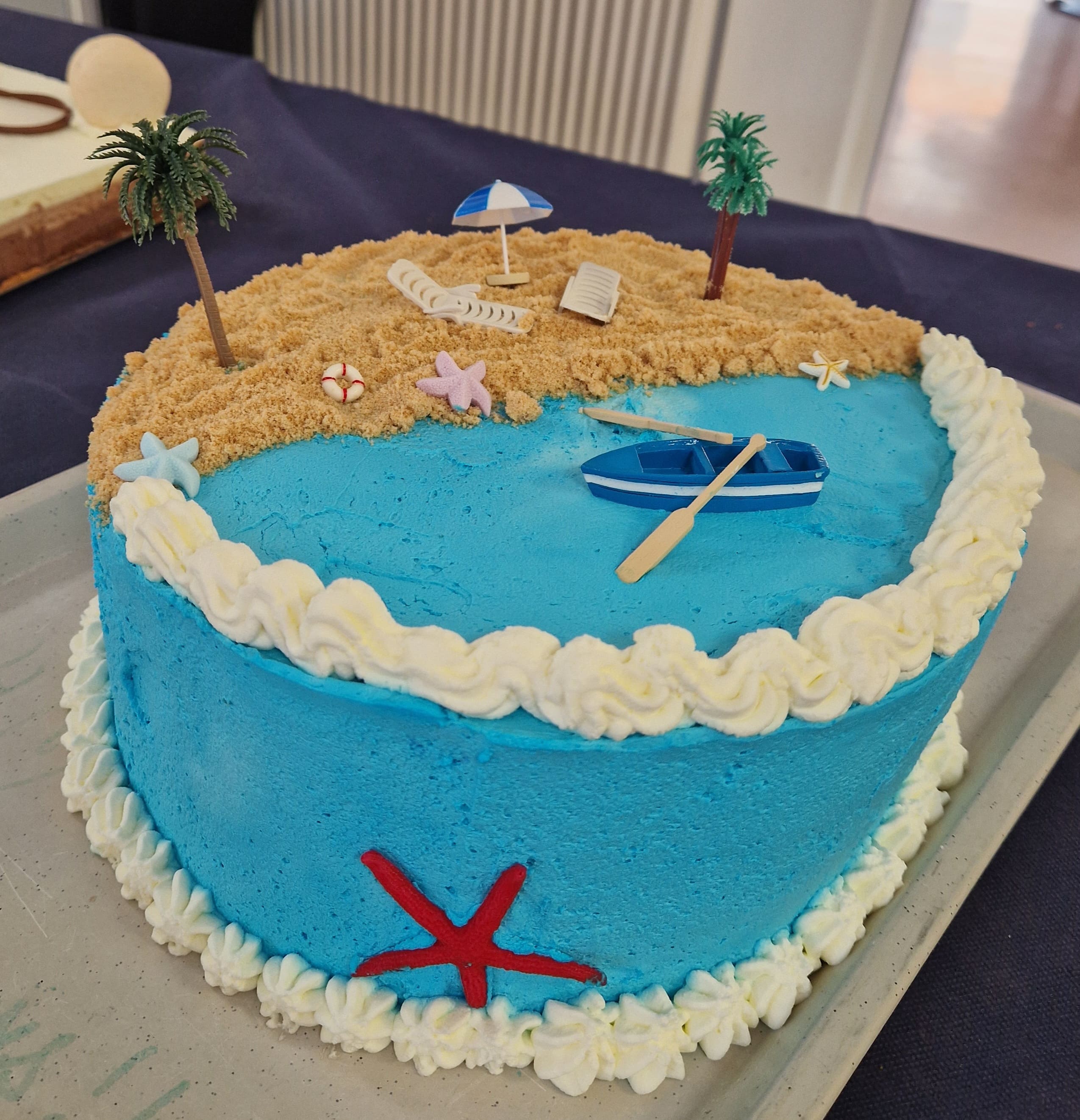 Photo gâteau remise Christine